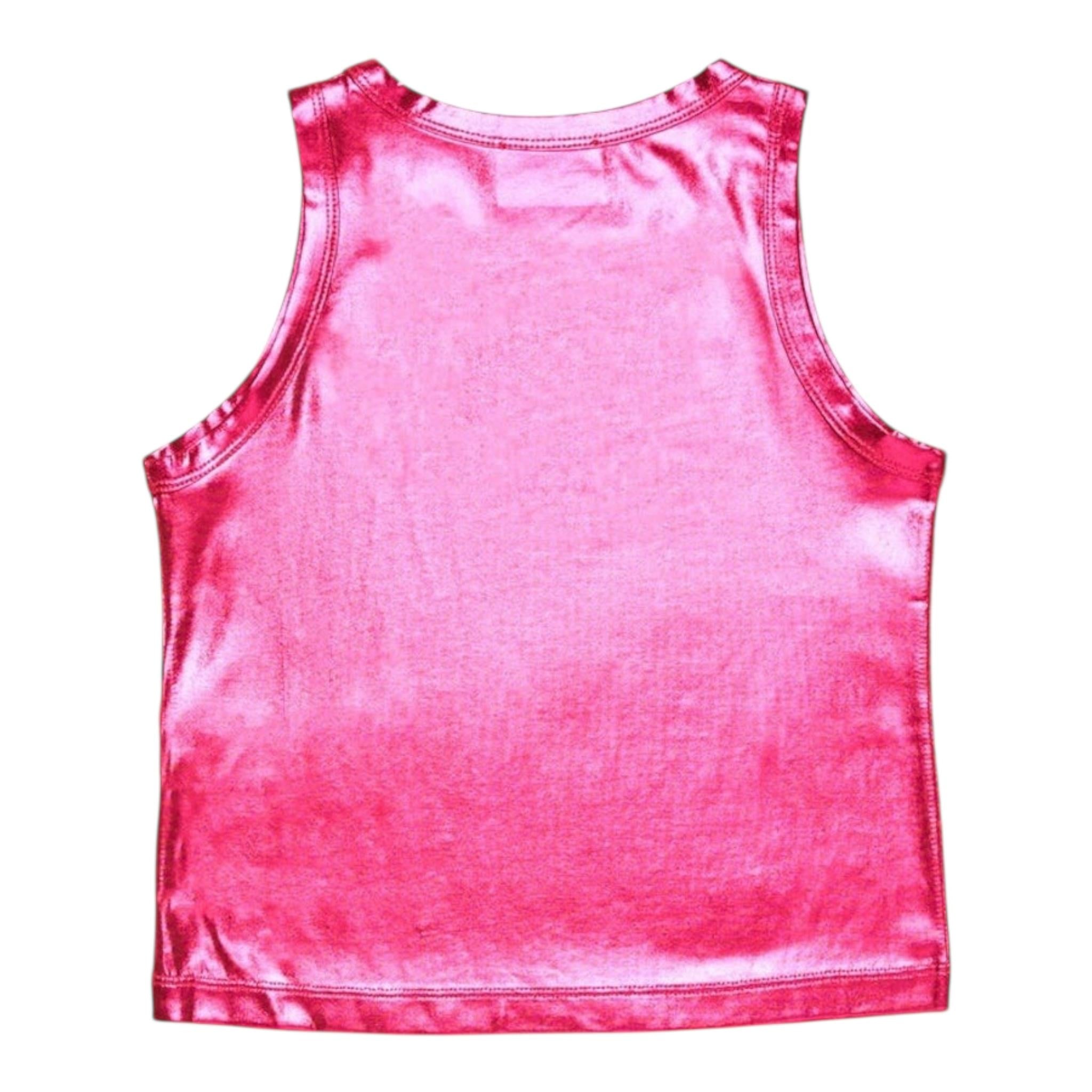 Diesel Canotta Tinta Unita con Logo per Bambina J02178 MAGENTA DIESEL 