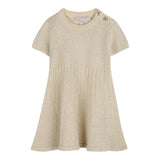 Michael Kors Abito Mezza Manica tinta unita Oro per Neonata R30310 ORO MICHAEL KORS 