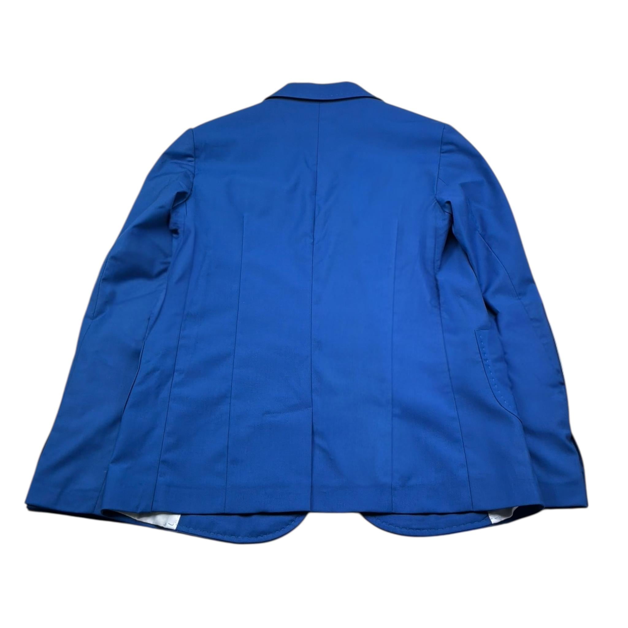 Manuel & Frank Giacca Tinta Unita con Bottoni per Bambino MF6372R COBALTO MANUEL & FRANK 