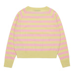 Max Mara Maglia Girocollo Fantasia A Righe per Bambina MX0003 GIALLO MAX MARA 