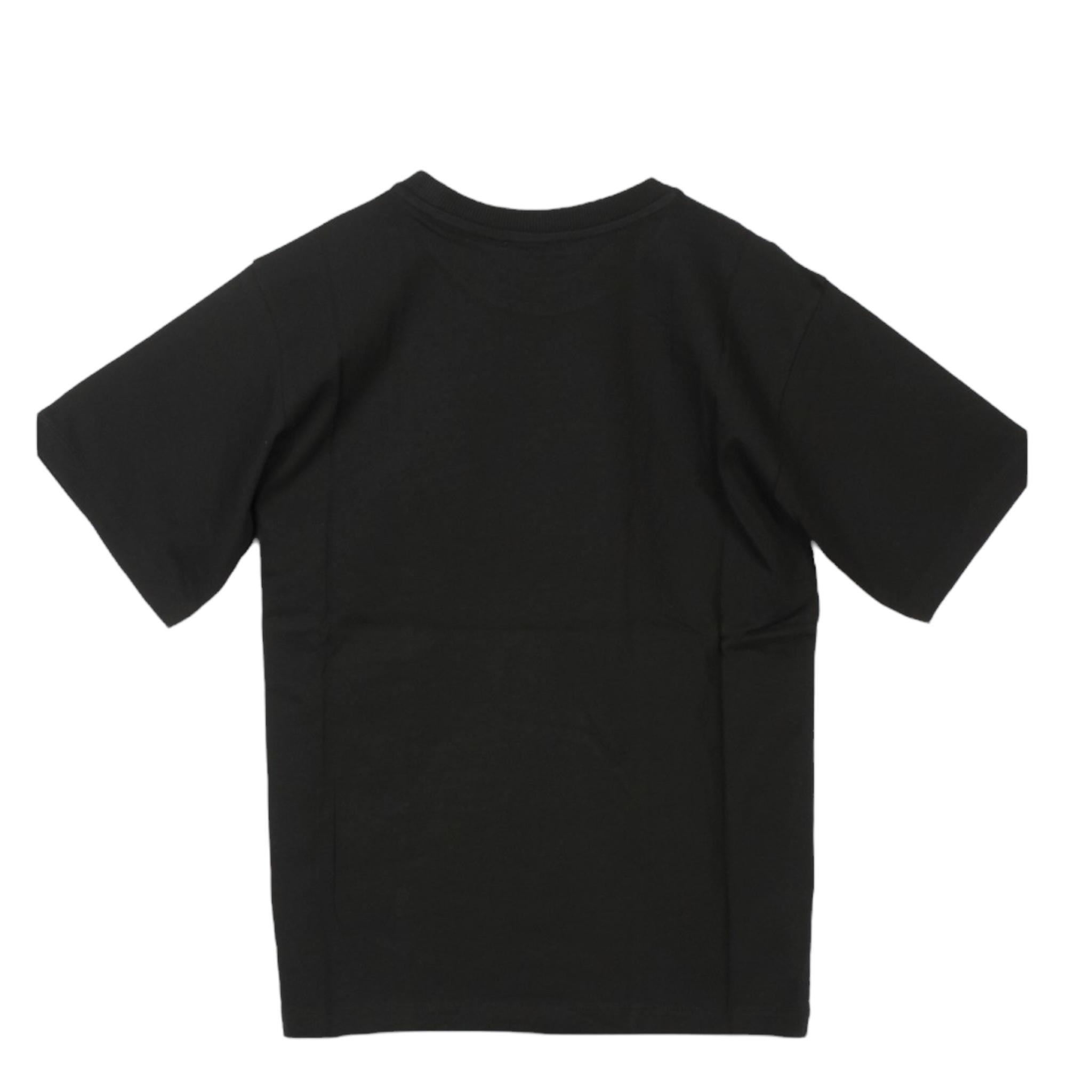 MOSCHINO t-shirt tinta unita girocollo Nero per Bambino HUM04Z NERO MOSCHINO 