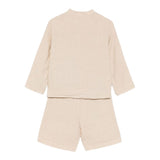 Il Gufo Completo 2 Pezzi Camicia-Bermuda per Bambino P25DP523L6009 BEIGE IL GUFO 