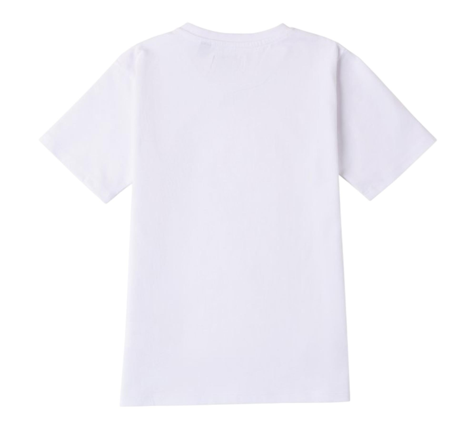 Roy Roger'S T-Shirt Girocollo Tinta Unita con Stampa per Bambino RB123 BIANCO ROY ROGER'S 