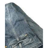 Liu Jo Giubbino In Denim tinta unita Blu per Bambina DA0138 BLU LIU JO 