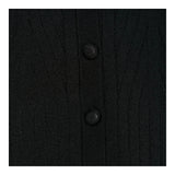 Twinset Cardigan Tinta Unita per Bambina 251GJ3405X NERO TWINSET 