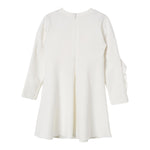 TWINSET abito tinta unita mezzo collo Bianco per Bambina 222GJ223A BIANCO TWINSET 