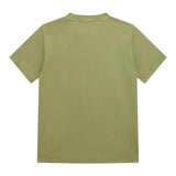 Guess T-Shirt Girocollo Tinta Unita con Stampa per Bambino L5RI36K8HM4 VERDE GUESS 