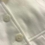 MINI BANDA cappotto tinta unita con pelliccia Bianco per Neonata 5717 BIANCO MINI BANDA 