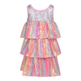 Billieblush Abito Multicolor con Paillettes Giromanica per Bambina U20968X ROSA BillIEBLUSH 