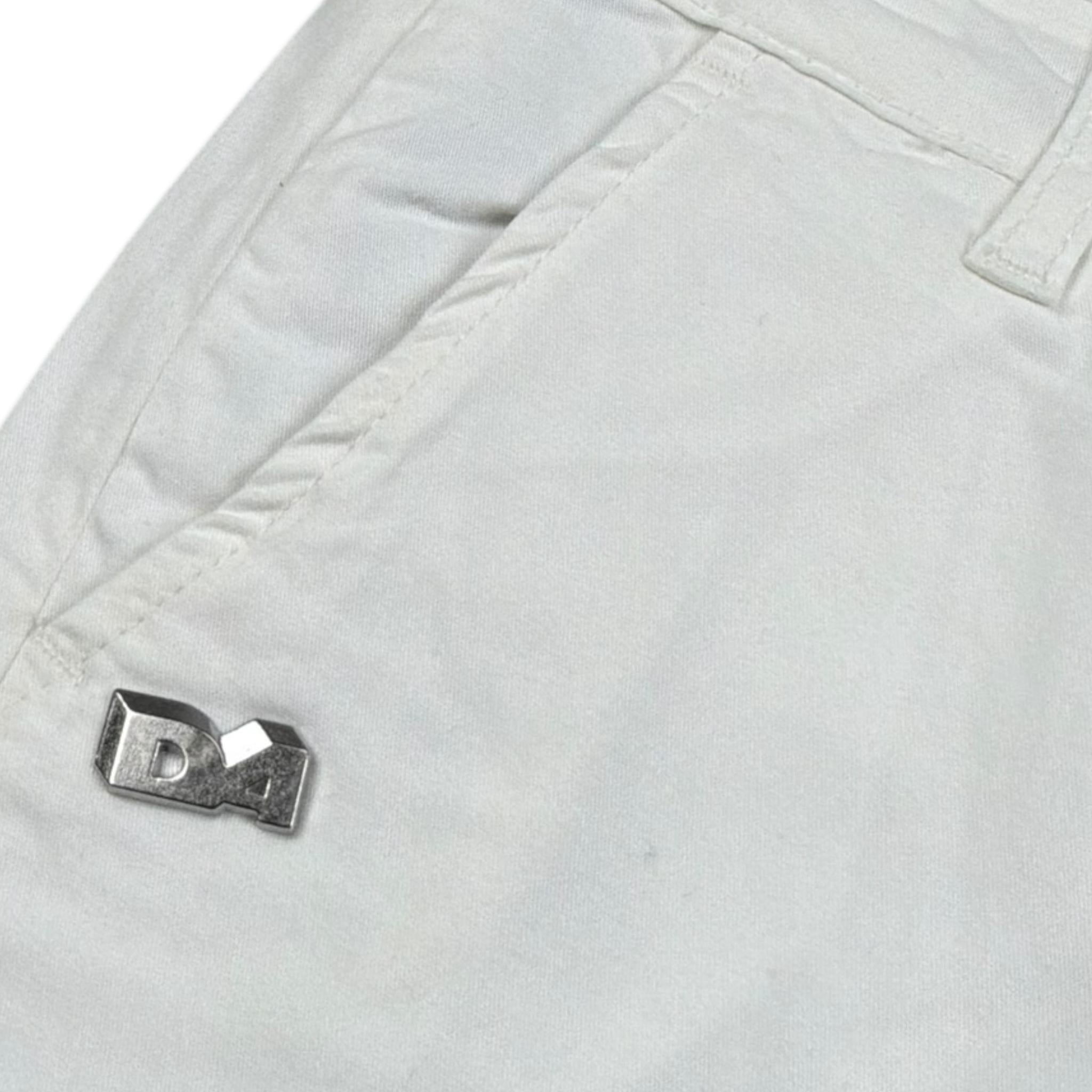 Daniele Alessandrini Bermuda Tinta Unita con Tasche Americane per Bambino 1236S00013 BIANCO DANIELE ALESSANDRINI 