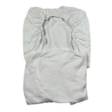 Bamboom+Babies Set 2 Pezzi Lenzuola con Angoli Tinta Unita per Neonato 217 BIANCO BAMBOOM+BABIES 