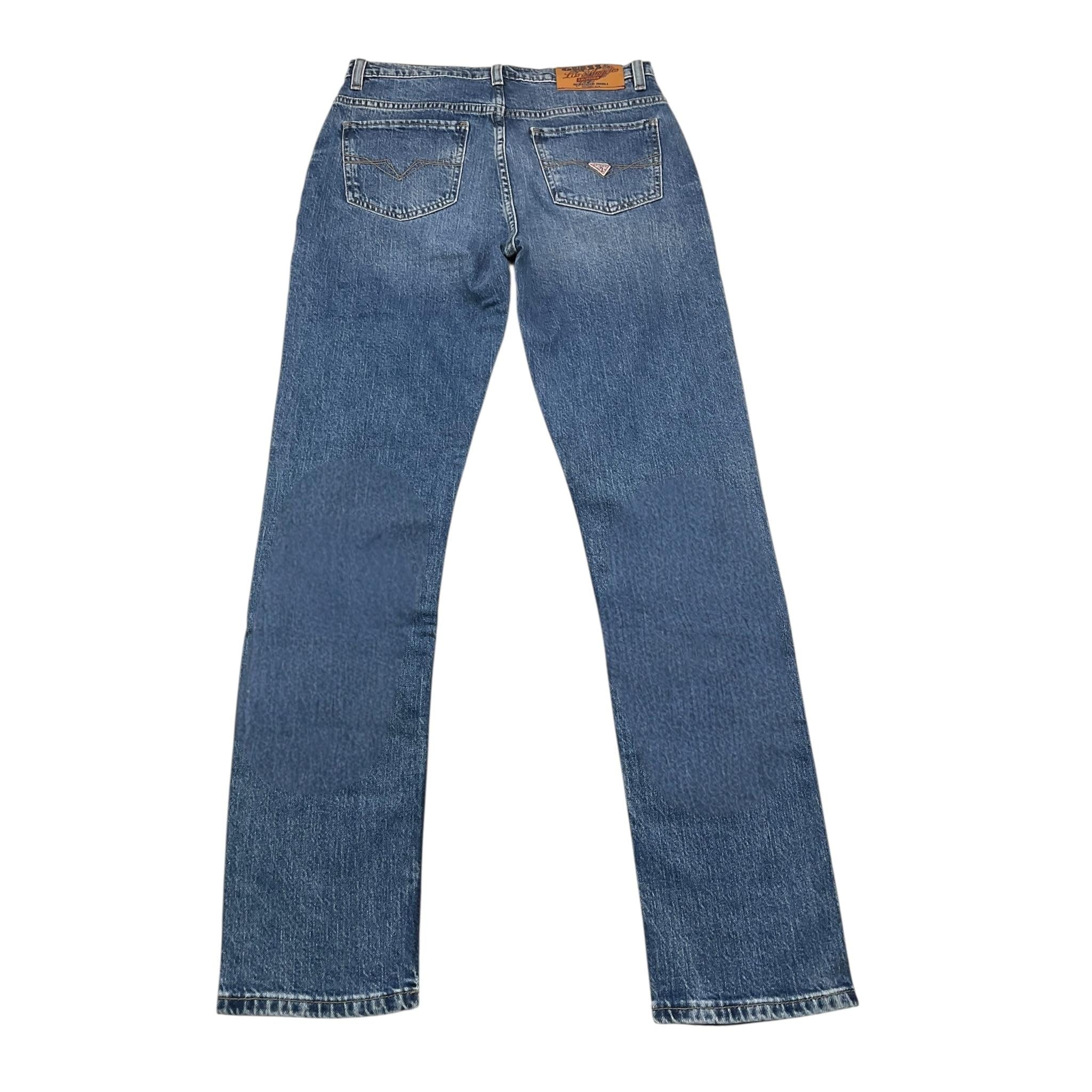 GUESS jeans tinta unita con 5 tasche Blu per Bambino L4RA01D58M2 BLU GUESS 