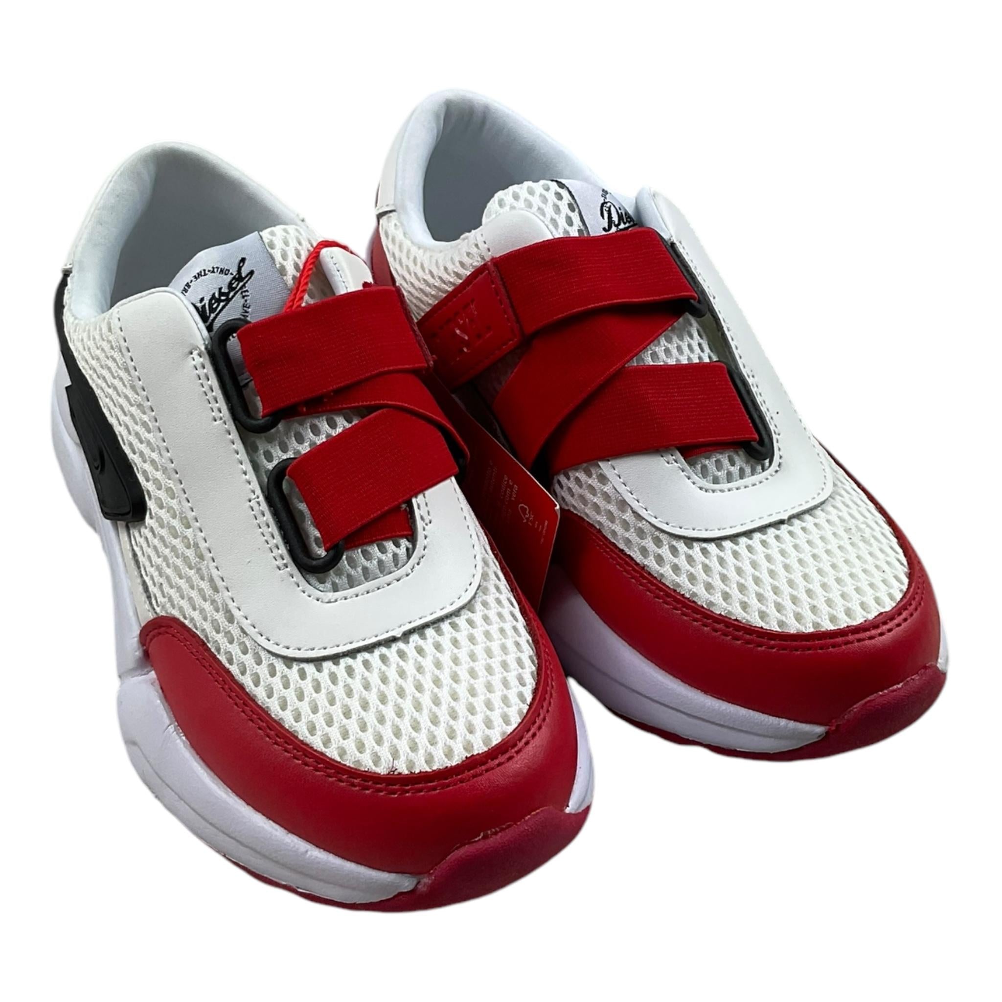 DIESEL BC0537BIANCO/ROSSO