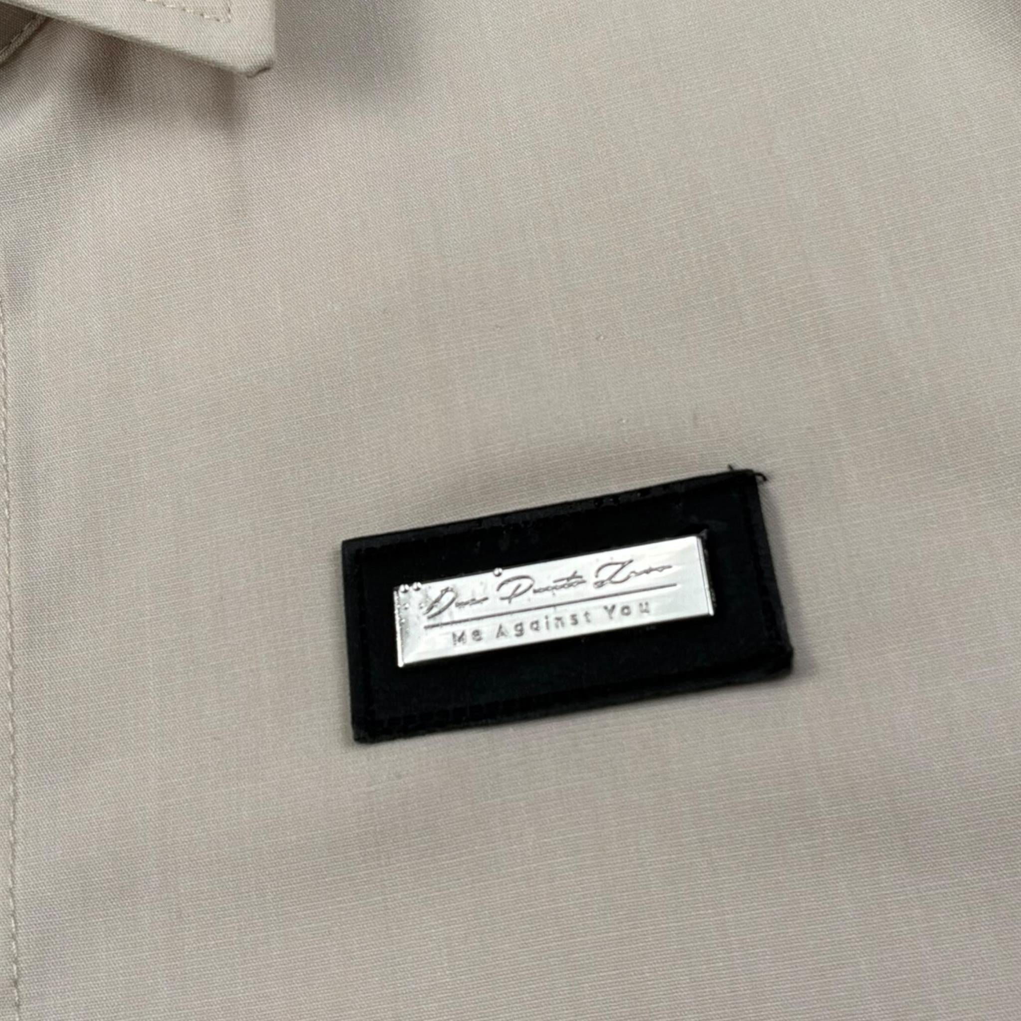 Duepuntozero Camicia Tinta Unita Smanicata per Neonato SMAR2N BEIGE DUEPUNTOZERO 