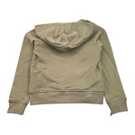 K-WAY felpa tinta unita con zip e cappuccio Verde per Bambino K51347W VERDE K-WAY 