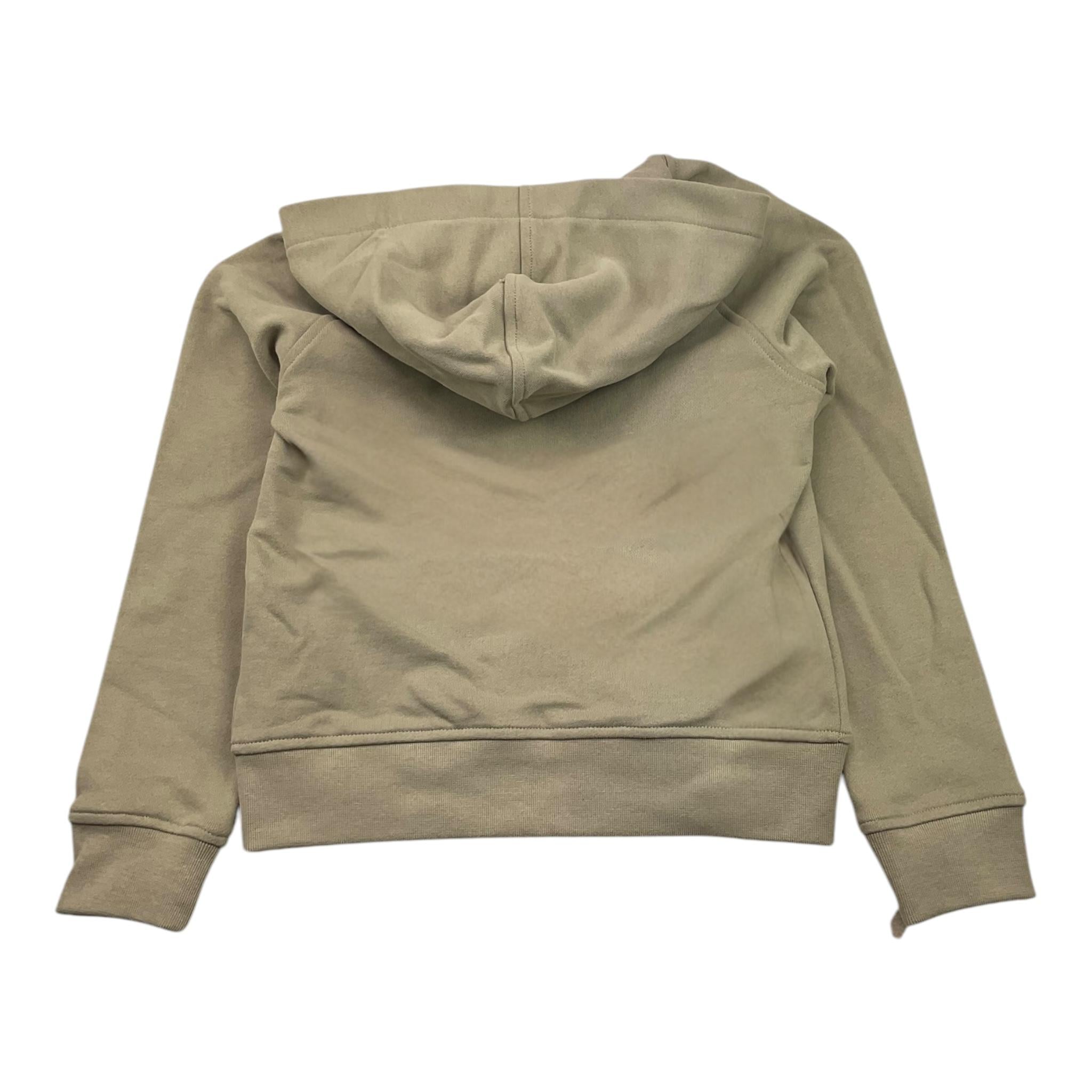 K-WAY felpa tinta unita con zip e cappuccio Verde per Bambino K51347W VERDE K-WAY 