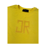 John Richmond T-Shirt Girocollo Tinta Unita con Stampa per Bambino RBP26006TS GIALLO JOHN RICHMOND 