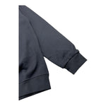 DISCLAIMER felpa chiusa girocollo tinta unita con logo Nero per Bambino 24IDK58220X NERO DISCLAIMER 