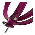 ANTONIO DE PATRIZI cintura tinta unita in vera pelle Magenta per Bambina CINT MAGENTA ANTONIO DE PATRIZI 