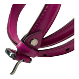 ANTONIO DE PATRIZI cintura tinta unita in vera pelle Magenta per Bambina CINT MAGENTA ANTONIO DE PATRIZI 