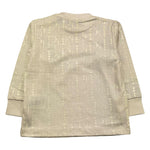 CESARE PACIOTTI shirt girocollo tinta unita con stampa Panna per Bambino TSP5351BJ PANNA CESARE PACIOTTI 