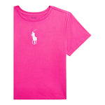 Ralph Lauren T-Shirt Modello Crop Tinta Unita per Bambina 312957340001 FUXIA RALPH LAUREN 