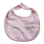 Calamaro Bavetta Tinta Unita per Neonata BVCL ROSA CALAMARO 