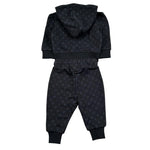 John Richmond Completo 2 Pezzi Felpa-Pantaloni per Neonato RIP26116CF NERO JOHN RICHMOND 