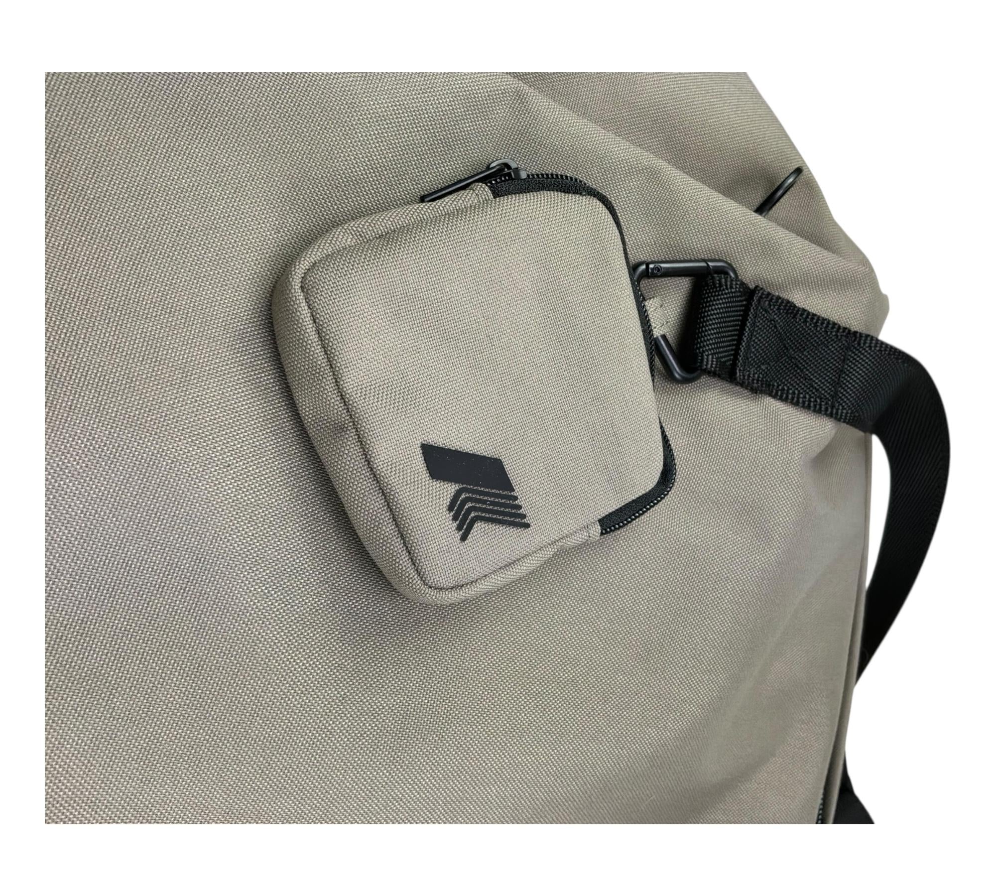 K-Way Borsa Tinta Unita con Logo per Bambino K4136NW VERDE K-WAY 