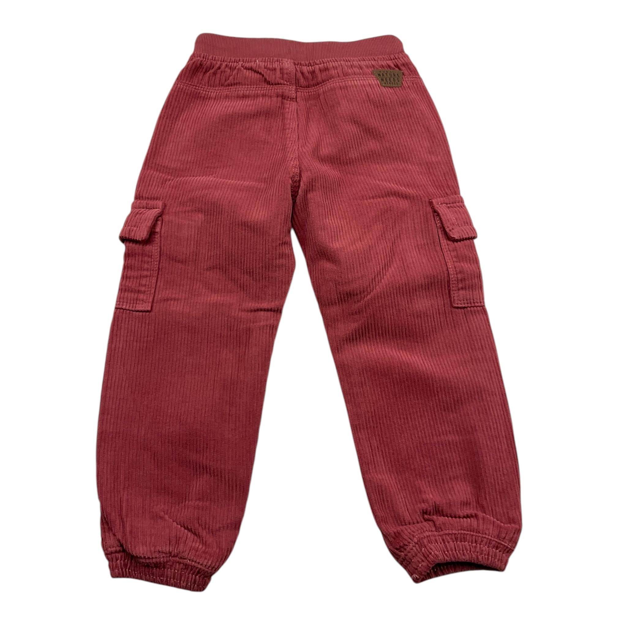 BOBOLI pantalone in velluto tinta unita con elastico in vita Ruggine per Bambino 339072J RUGGINE BOBOLI 