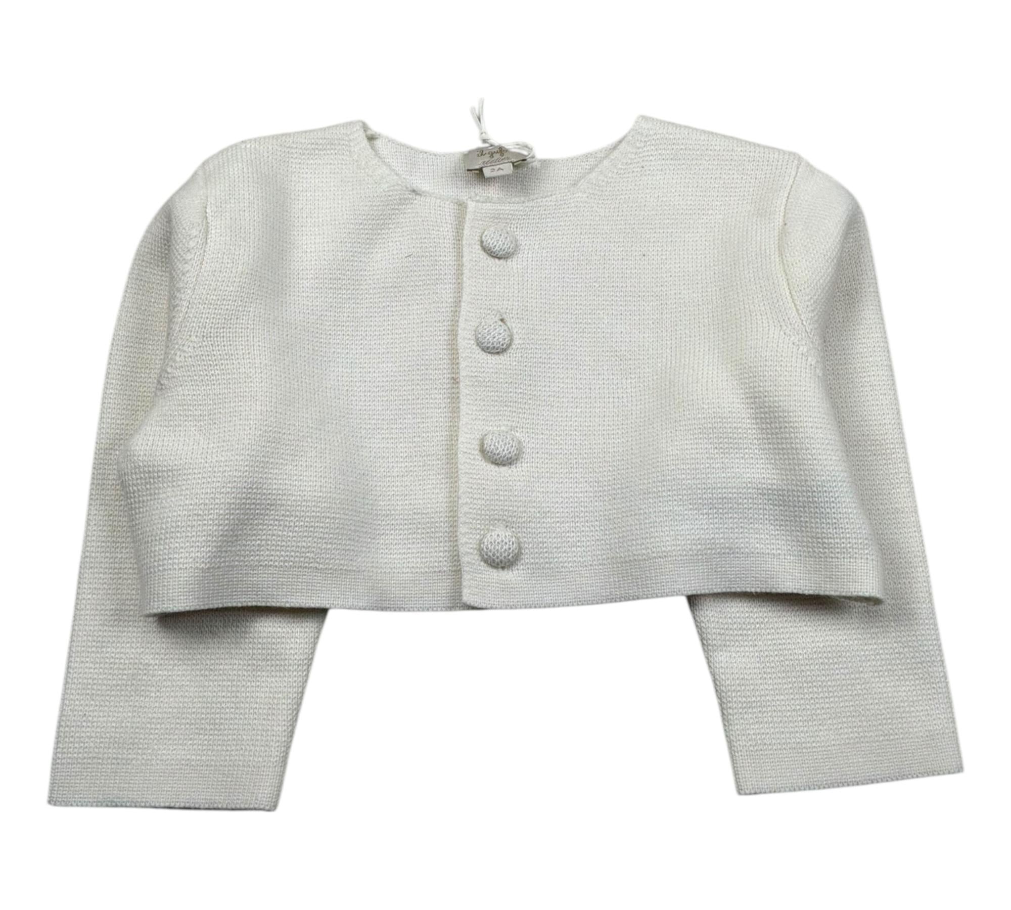 Il Gufo Coprispalle Tinta Unita per Neonata PATGF423EM109 PANNA IL GUFO 