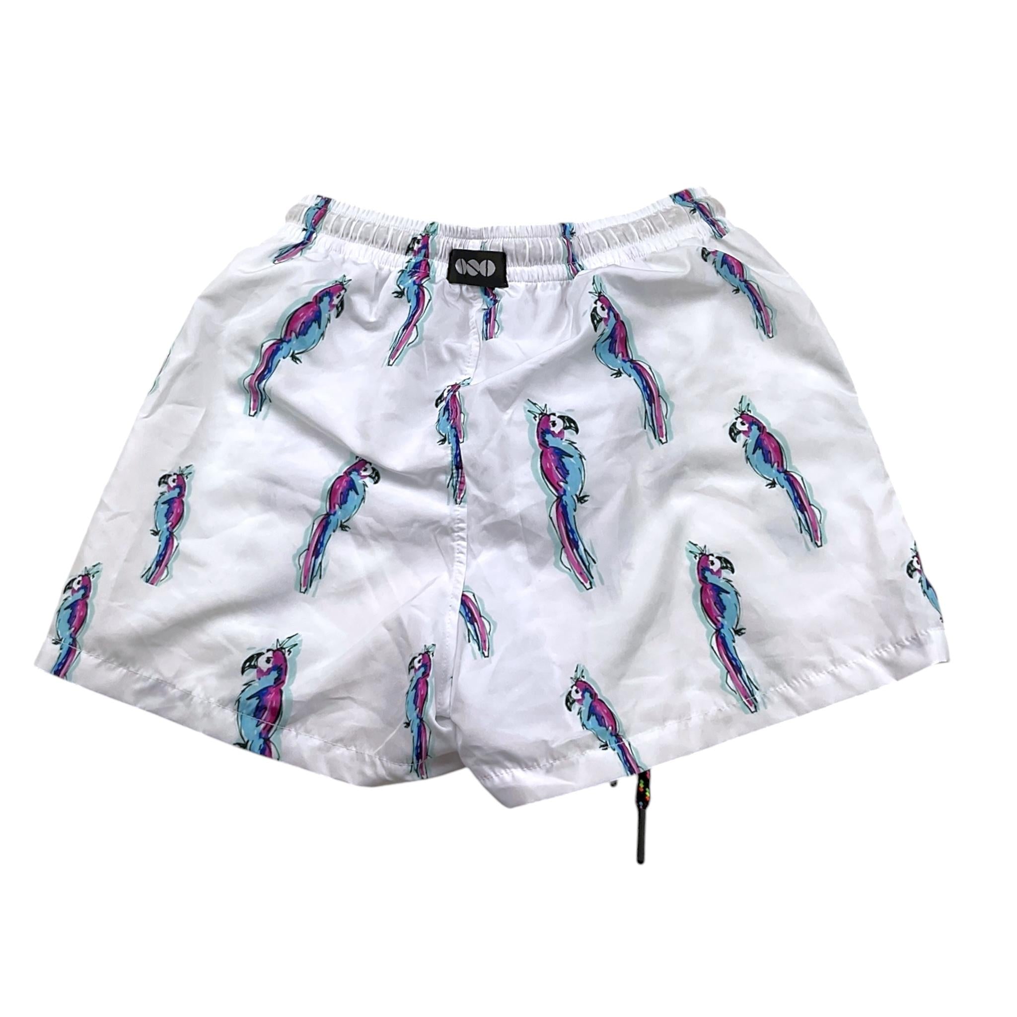 Nosbeachwear Costume Modello Boxer Tinta Unita con Stampa per Bambino P23B BIANCO NOSBEACHWEAR 