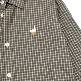 MOSCHINO camicia tinta unita con microfantasia Beige per Bambino HDC02A BEIGE MOSCHINO 