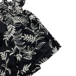 Dixie Top Tinta Unita con Ricami In Contrasto per Bambina CC22084G74 NERO DIXIE 