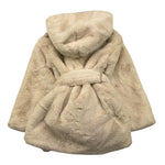 MAGIL pelliccia tinta unita con cappuccio Beige per Bambina GN23106 BEIGE MAGIL 