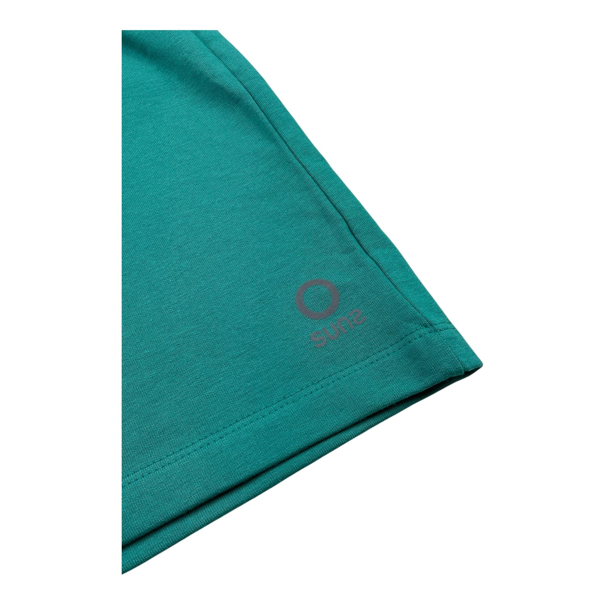 Suns  Bermuda Tinta Unita con Elastico In Vita per Bambino BFS5105U VERDE SUNS 