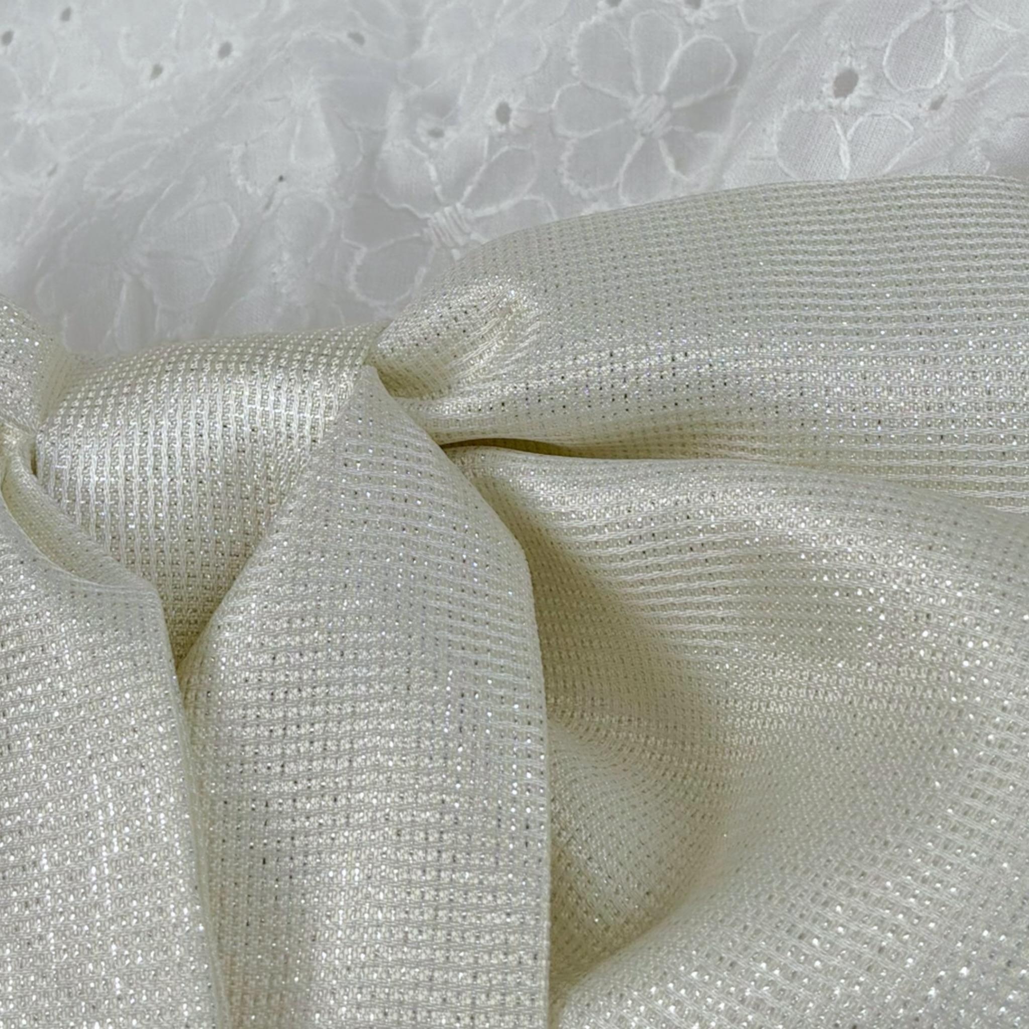 Magnifica Lulu Abito Cerimonia Giromanica Tinta Unita per Neonata TM448N BIANCO MAGNIFICA LULU 