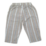 Babyvip Pantalone Tinta Unita con Fantasia A Righe per Neonato T1342 BEIGE BABYVIP 