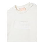 ELISABETTA FRANCHI shirt girocollo tinta unita con stampa Panna per Bambina EFTS224X PANNA ELISABETTA FRANCHI 