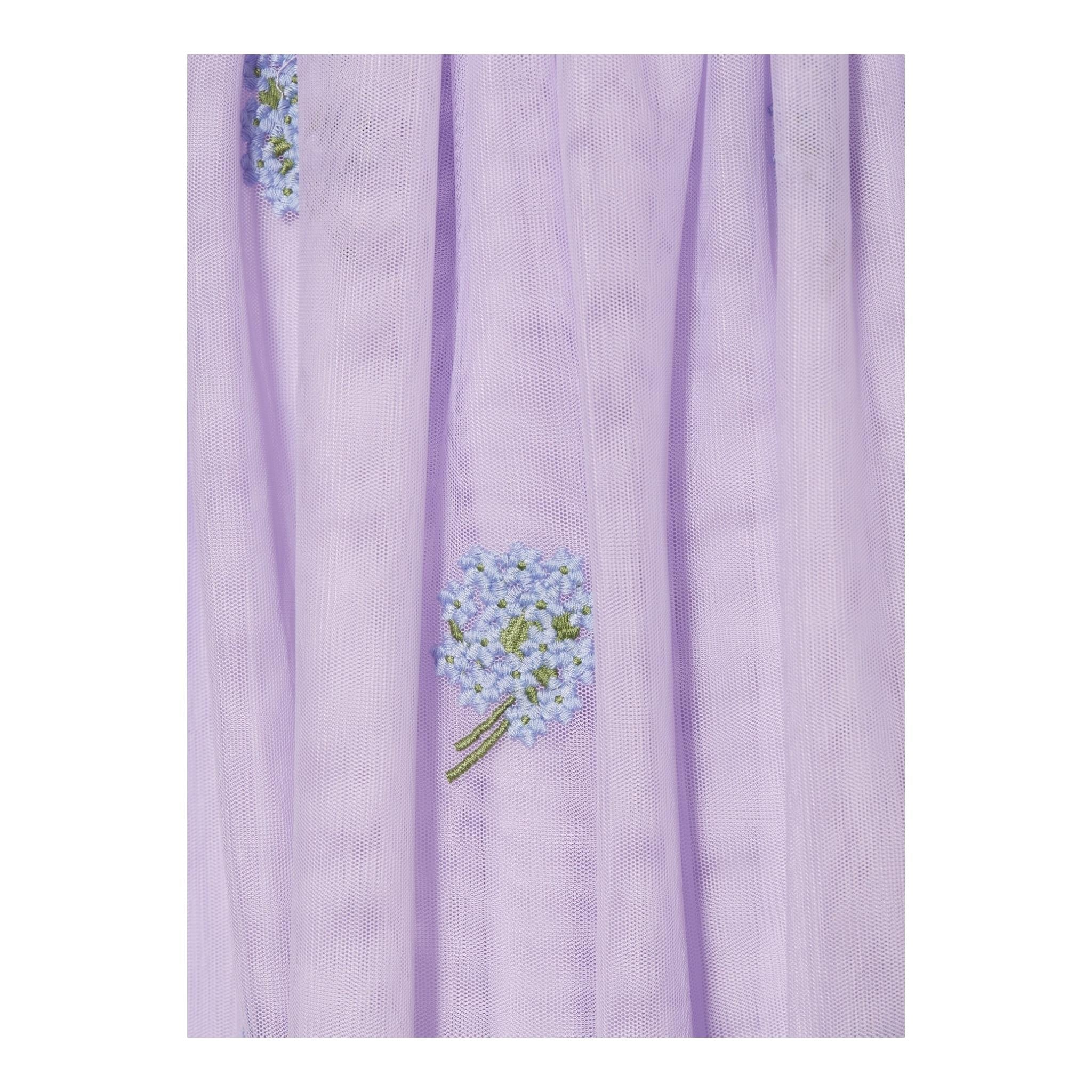 Stella Mccartney Gonna Tinta Unita In Tulle per Bambina TW7B34 LILLA STELLA McCARTNEY 