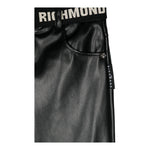 JOHN RICHMOND pantalone modello a palazzo in ecopelle con cintura Nero per Bambina RGA24021PAX NERO JOHN RICHMOND 