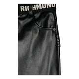 JOHN RICHMOND pantalone modello a palazzo in ecopelle con cintura Nero per Bambina RGA24021PAX NERO JOHN RICHMOND 