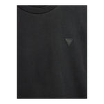 GUESS felpa chiusa girocollo tinta unita con logo Nero per Bambino L4YQ05KAD73X NERO GUESS 