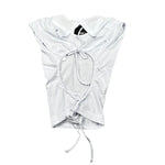 Shopart Top Tinta Unita con Stampa Brillantini per Bambina SAJKS000403 BIANCO SHOPART 