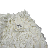 Dou Dou Short Tinta Unita con Applicazioni per Bambina DW6A99XX PANNA DOU DOU 
