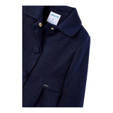 MAYORAL cappotto tinta unita cn finte tasche Blu per Bambina 448476 BLU MAYORAL 