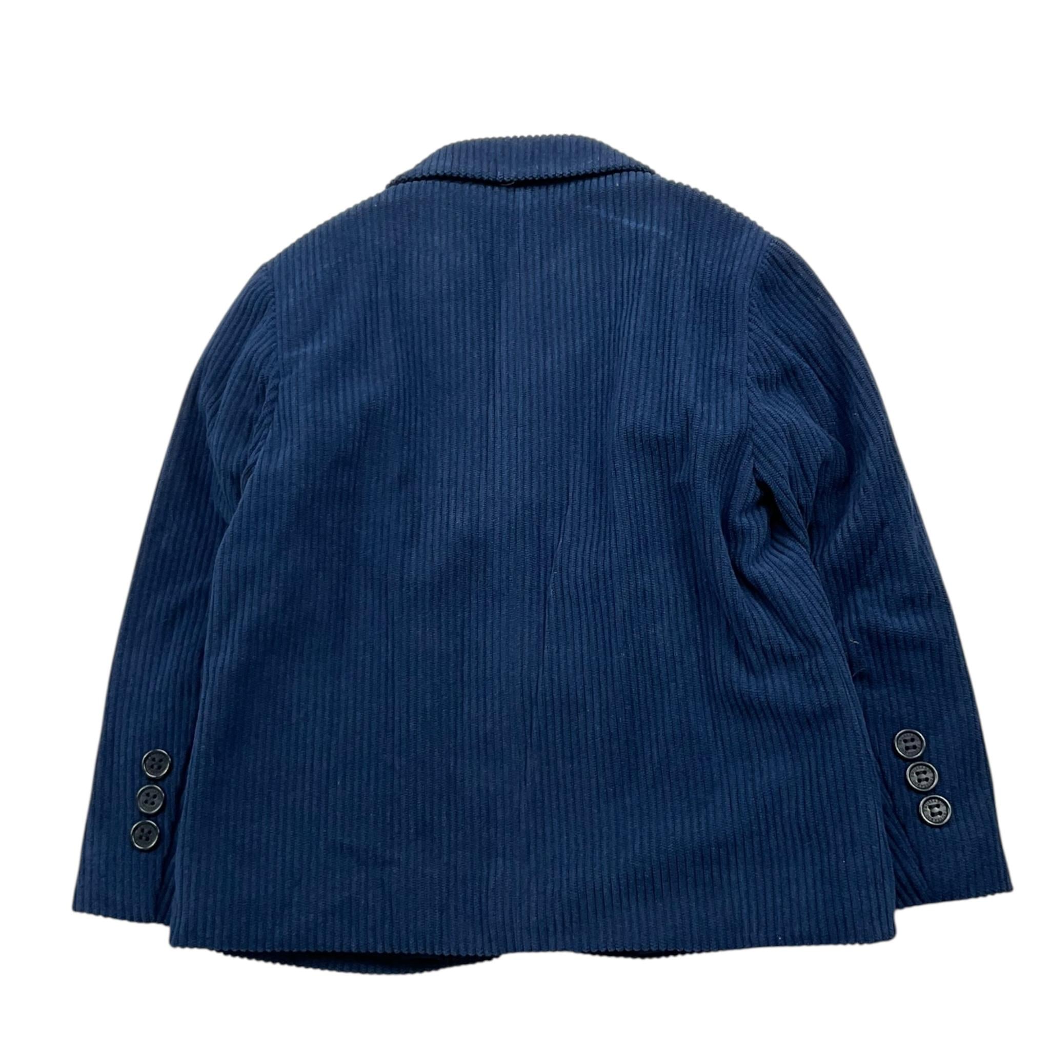 TRUSSARDI giacca tinta unita a costine Blu per Neonato TIA24072GC BLU TRUSSARDI 
