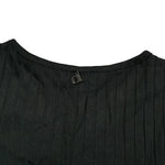 Dixie T-Shirt Tinta Unita Modello Crop per Bambina MBB4070G74 NERO DIXIE 