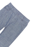 Trussardi Pantalone tinta unita con 5 Tasche Blu per Neonato TIP25035JEN BLU TRUSSARDI 