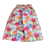 Magil Pantalone Modello A Palazzo Tinta Unita con Stampa per Bambina FN25044 BIANCO MAGIL 